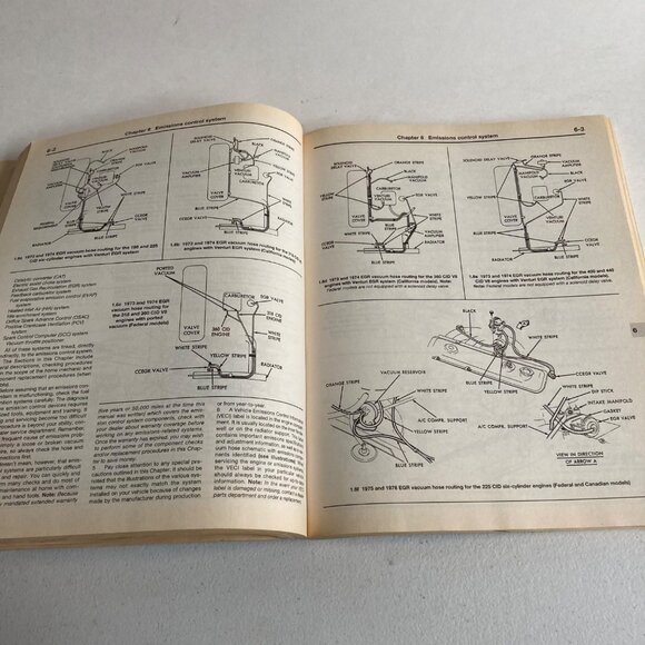 Haynes 1971-1989 Dodge Plymouth Chrysler Repair Manual #30050 Rear Wheel Drive - Picture 5 of 6